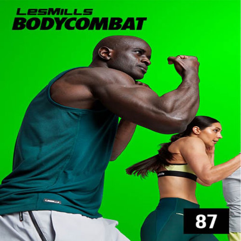 Hot Sale Les Mills Q2 2021 BODY COMBAT 87 releases DVD, CD & Notes